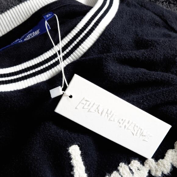 FA F*cking Awesome Logo Sweatshirt XL Black Skatercore Indie Vanguard - Picture 7 of 9